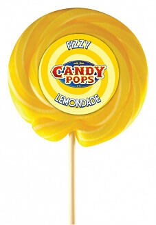 Candy Pops - Fizzy Lemonade 75g