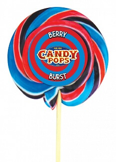 Läs mer om Candy Pops - Berry Burst 75g