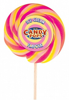 Läs mer om Candy Pops - Ice Cream 75g
