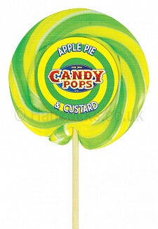 Candy Pops - Apple Pie & Custard 75g