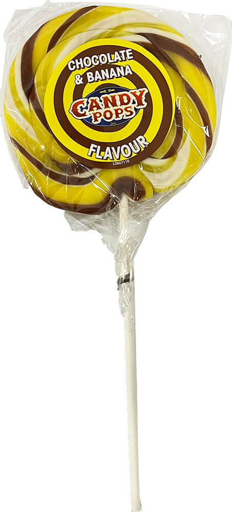 Candy Pops - Traditional Chocolate & Banana 75g