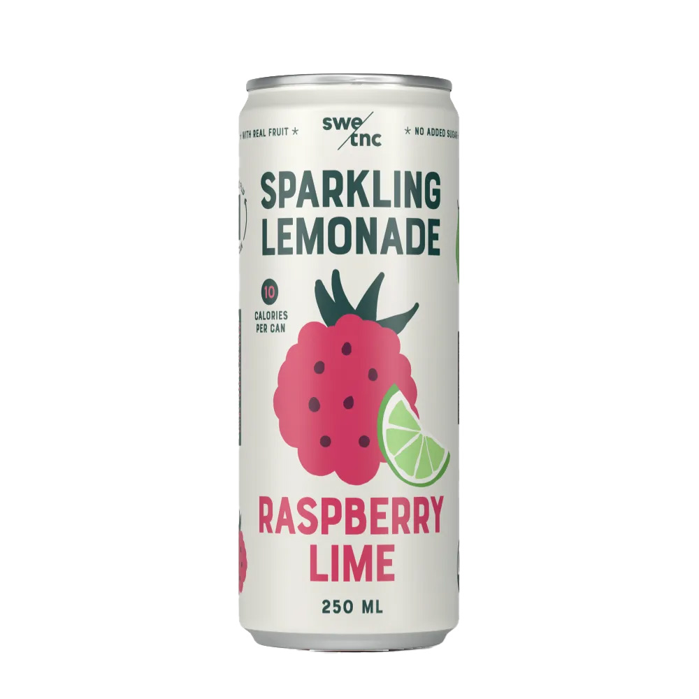 Läs mer om Swedish Tonic Sparkling Lemonade - Raspberry Lime 25cl