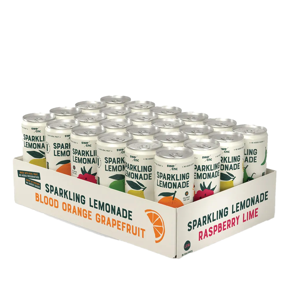 Swedish Tonic Sparkling Lemonade Mixpaket 24st