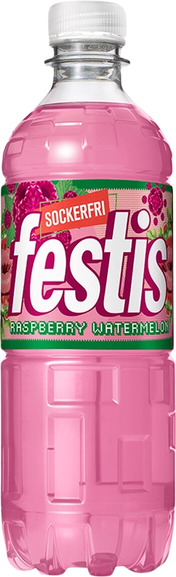 Läs mer om Festis Raspberry Watermelon Sockerfri 50cl