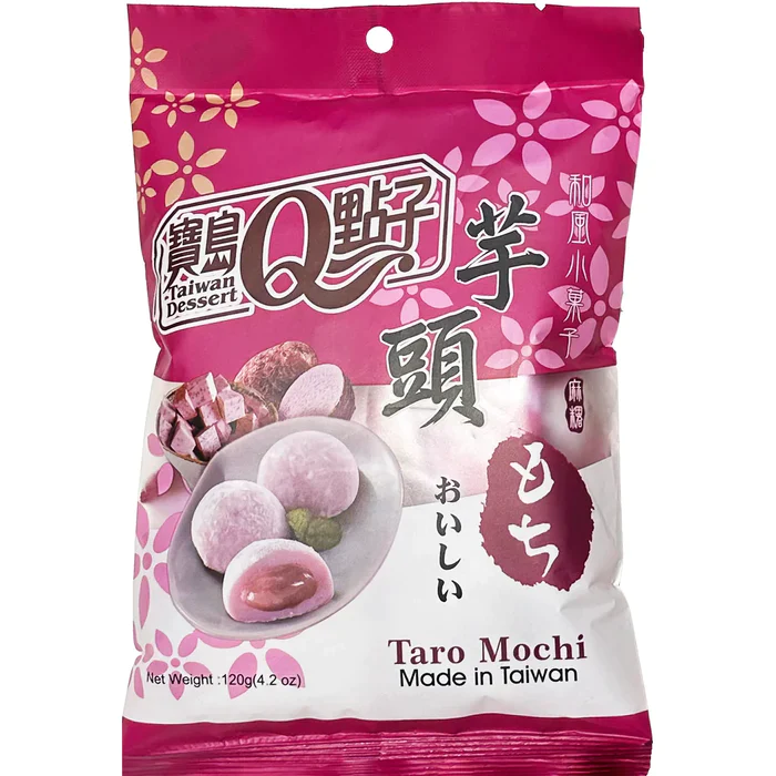 Läs mer om Taiwan Dessert Mochi Cake Taro 120g