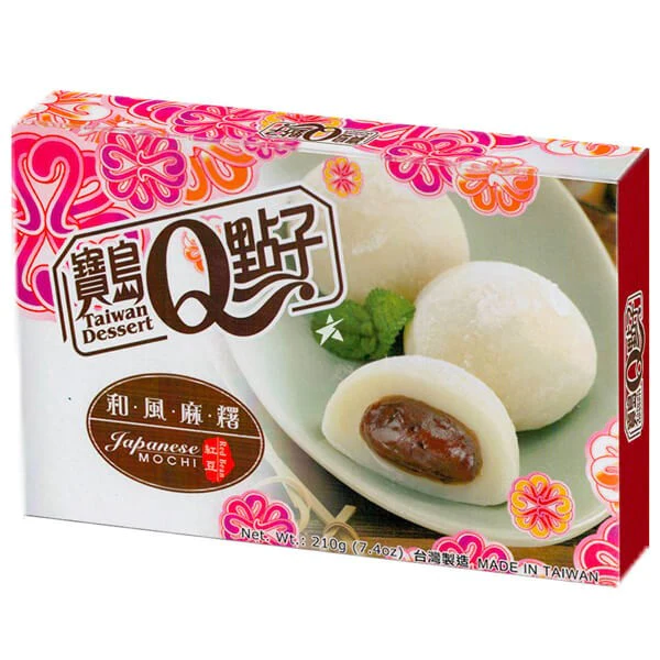 Läs mer om Taiwan Dessert - Mochi Azuki Red Bean 210g