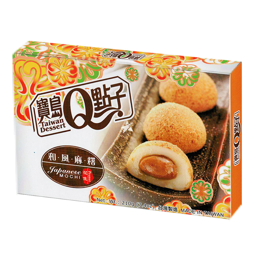 Läs mer om Taiwan Dessert - Mochi Peanut 210g