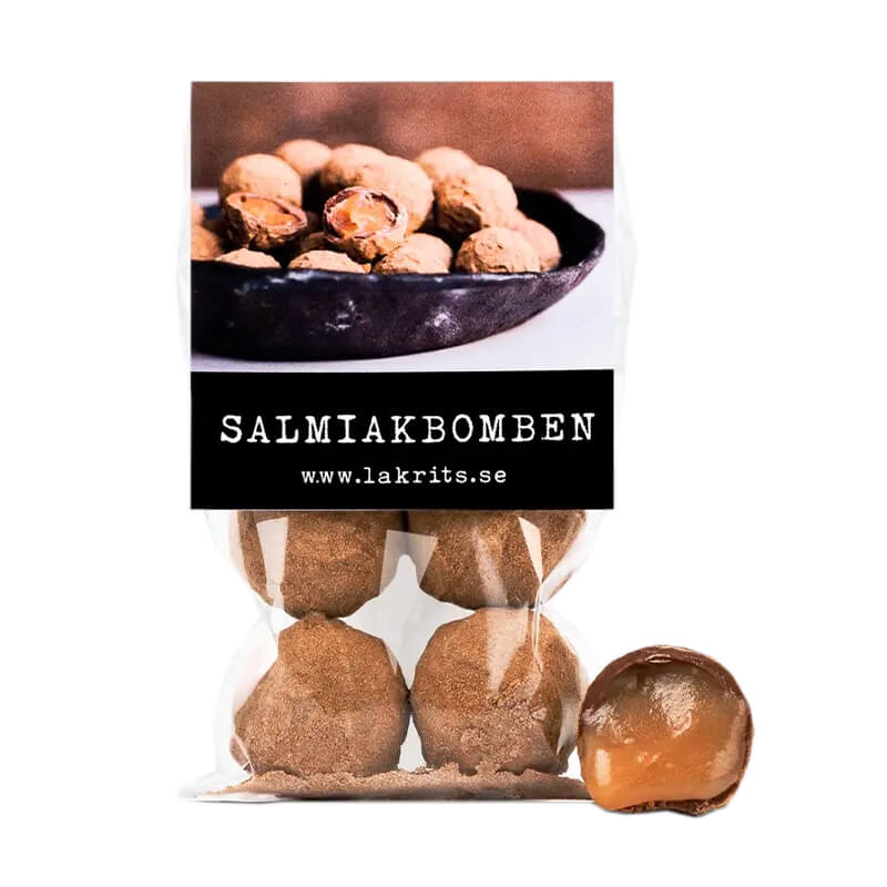 Läs mer om Haupt Lakrits - Salmiakbomben 4-Pack 48g