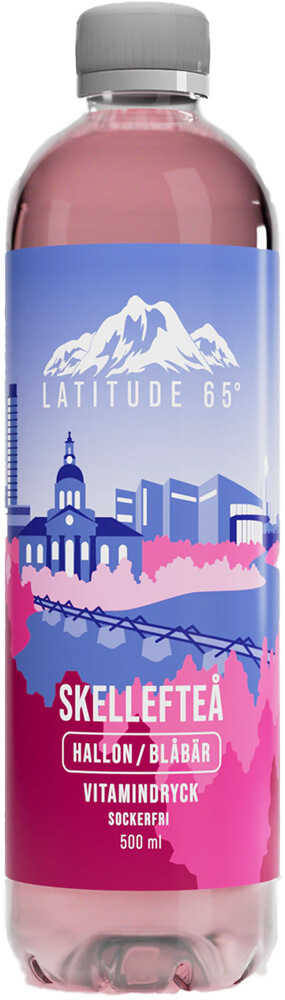 Läs mer om Latitude 65 Vitamindryck - Skellefteå Hallon/Blåbär 50cl