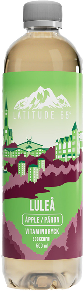 Latitude 65 Vitamindryck - Luleå Äpple/Päron 50cl