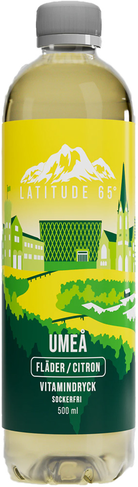 Latitude 65 Vitamindryck - Umeå Fläder/Citron 50cl