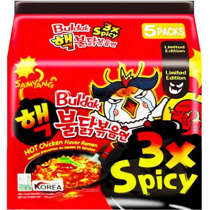 Läs mer om Samyang Hot Chicken Flavor Ramen 3xSpicy 140g x 5st