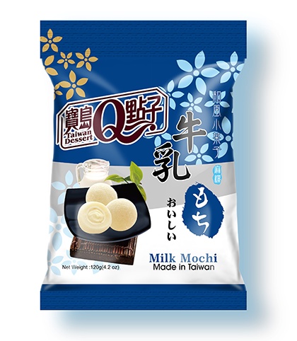 Taiwan Dessert - Mochi Milk Flavour 120g