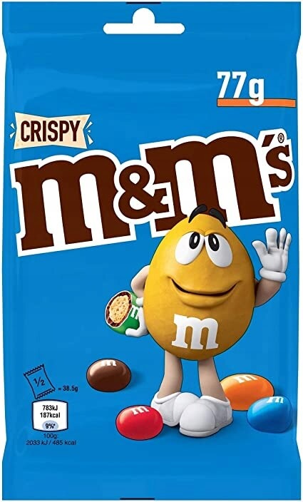 M&Ms Crispy 77g