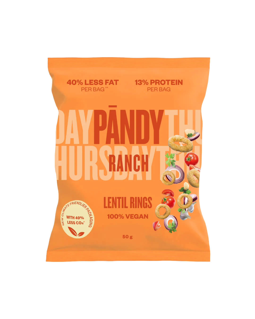 Läs mer om Pandy Lentil Rings Ranch 50g