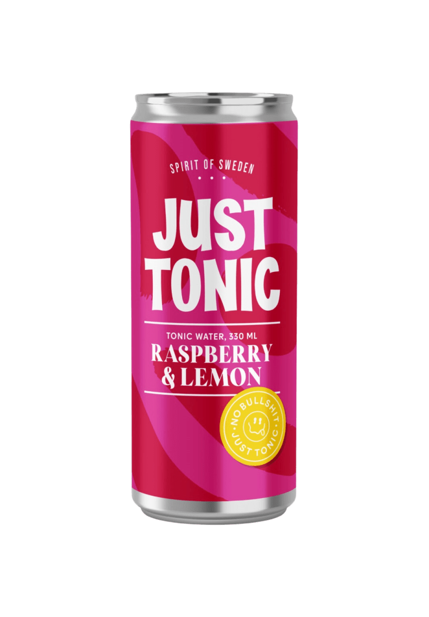 Just Tonic Raspberry & Lemon 33cl