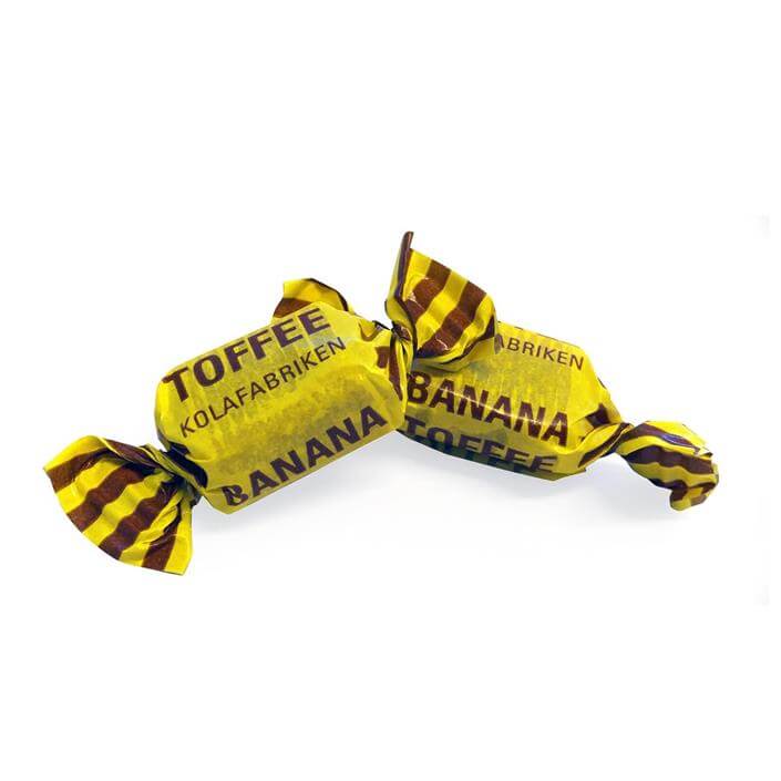 Läs mer om Kolafabriken Banana Toffee 1.3kg