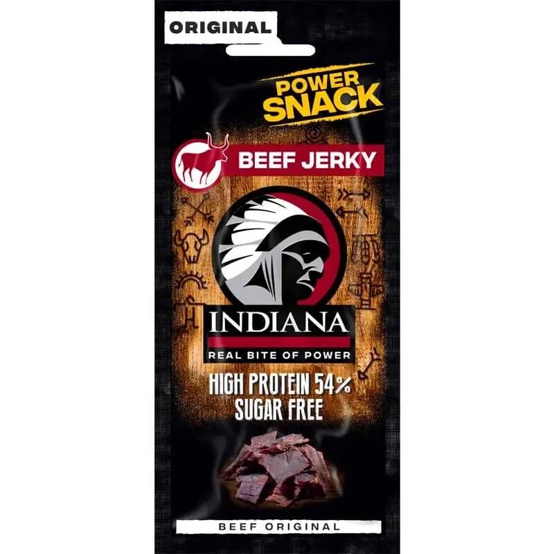 Läs mer om Indiana Beef Jerky Power Snack 12g