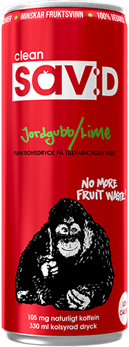 Läs mer om Clean Drink Sav:D - Jordgubb Lime 33cl