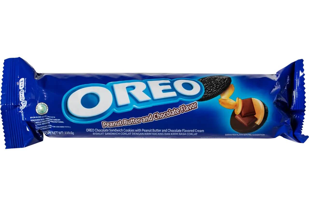 Läs mer om Oreo Peanut Butter & Chocolate 119.6 g