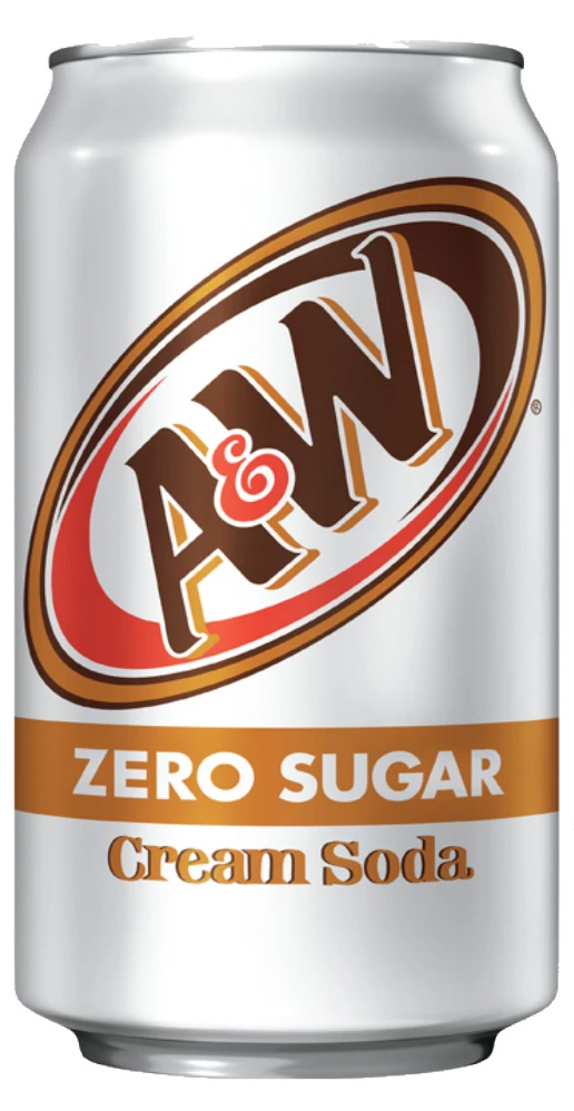 Läs mer om A&W Cream Soda Zero Sugar 355ml