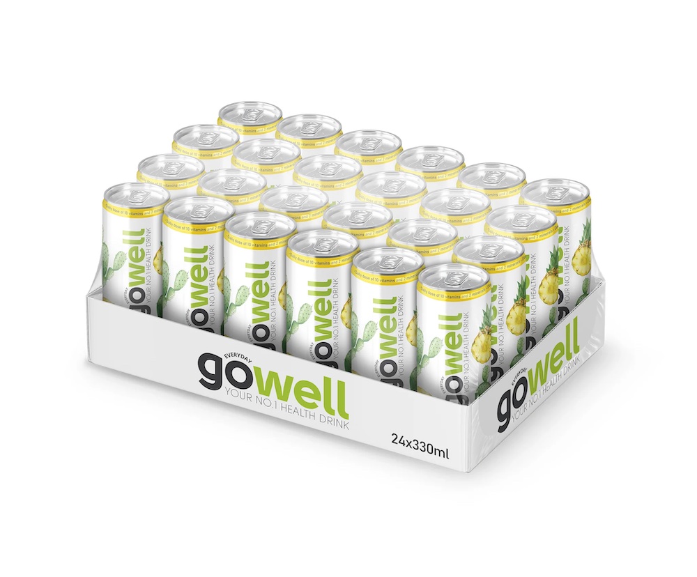 Läs mer om Gowell Pineapple & Cactus 33cl x 24st