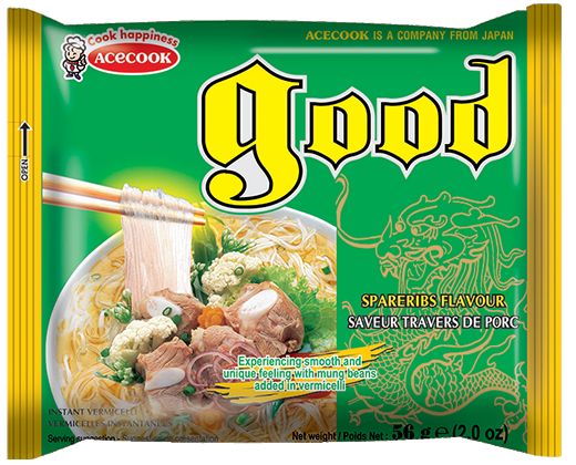 Läs mer om Acecook Vermicelli Ribs Flavour 56g