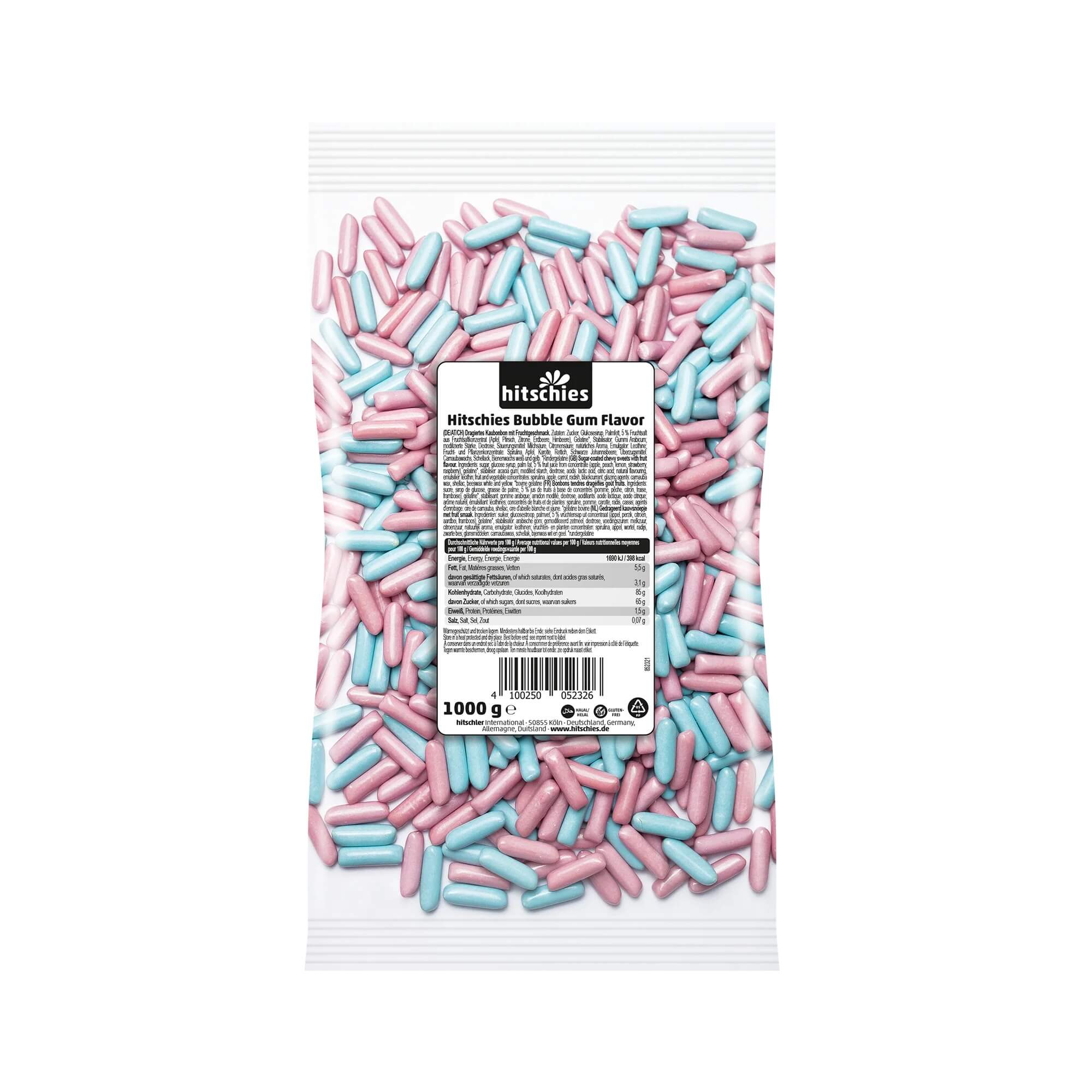 Läs mer om Hitschies Mini Bubblegum Flavour 1kg