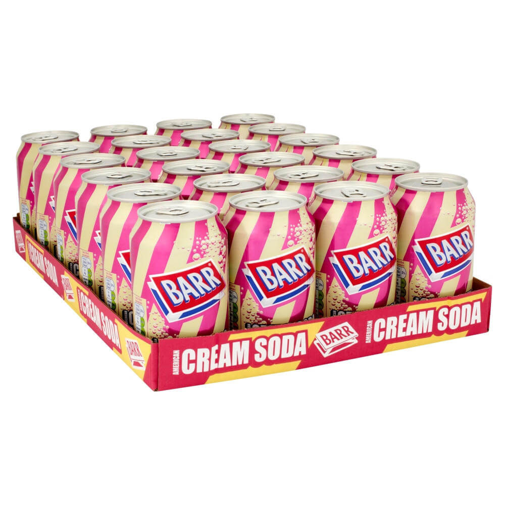 Läs mer om Barr American Cream Soda 33cl x 24st