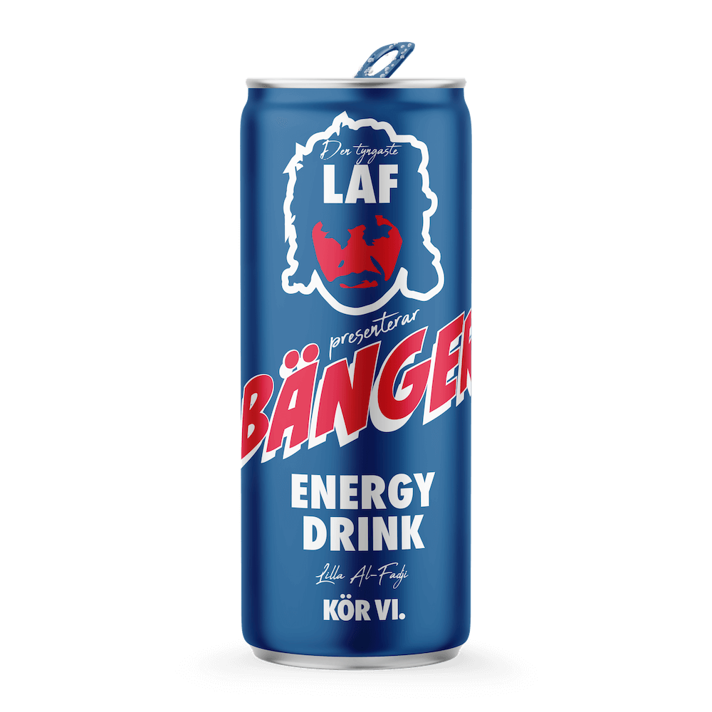 Läs mer om BÄNGER by Lilla Al-Fadji Energy Drink 25cl