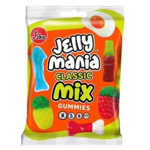 Läs mer om Jake Jelly Mania Classic Mix 100g