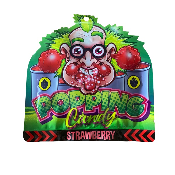 Dr Sour Popping Candy - Strawberry 15g