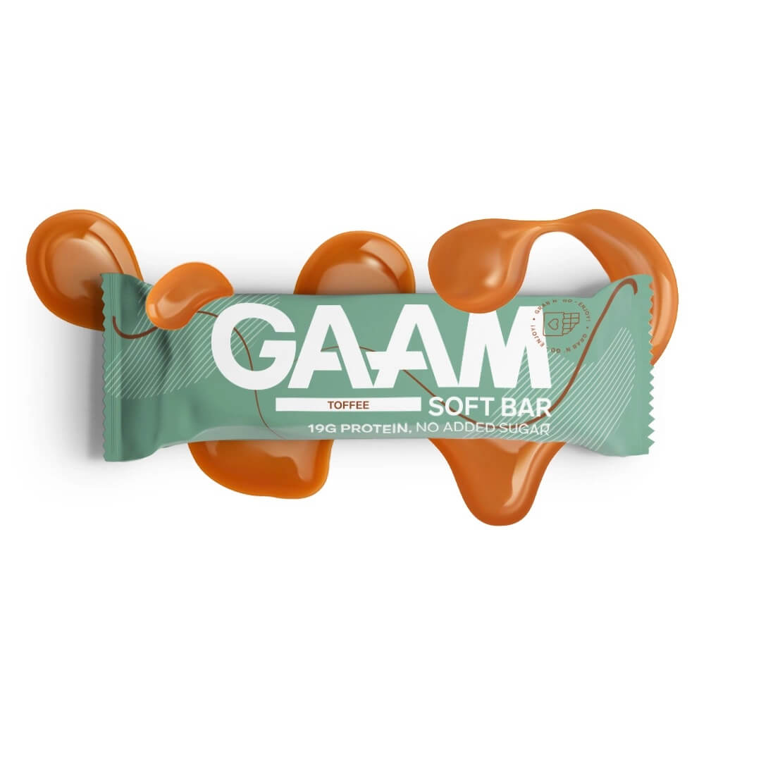 Läs mer om GAAM Soft Bar - Toffee 55g