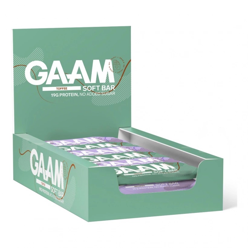 GAAM Soft Bar 55g - Mixlåda x 12st