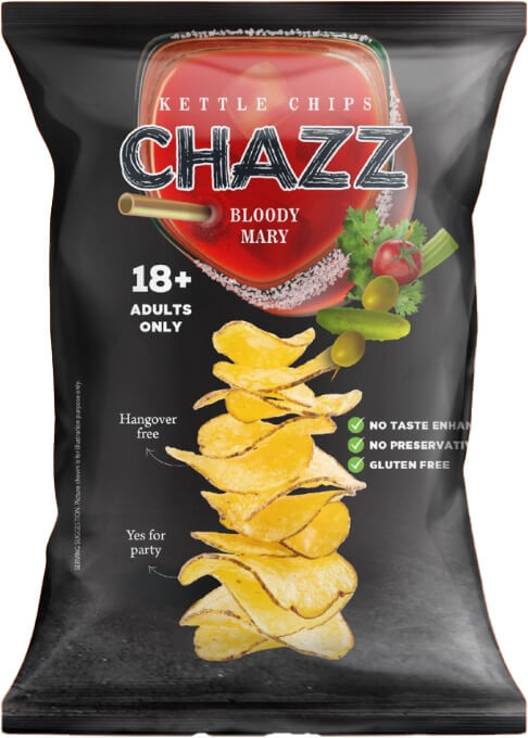 Läs mer om Chazz Bloody Mary Chips 90g
