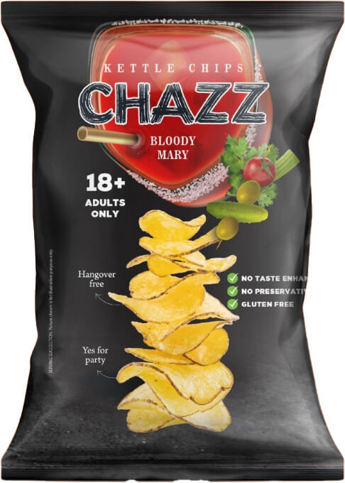 Chazz Bloody Mary Chips 90g