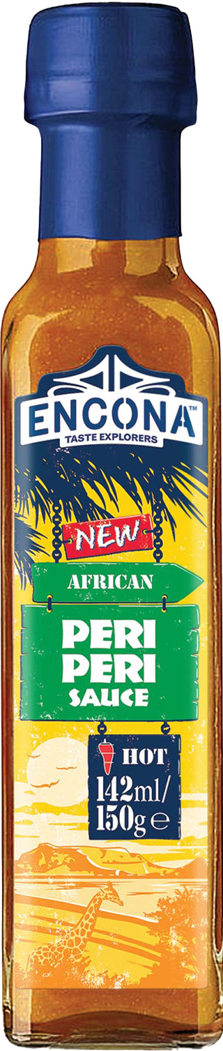 Encona African Peri Peri Hot Sauce 142ml