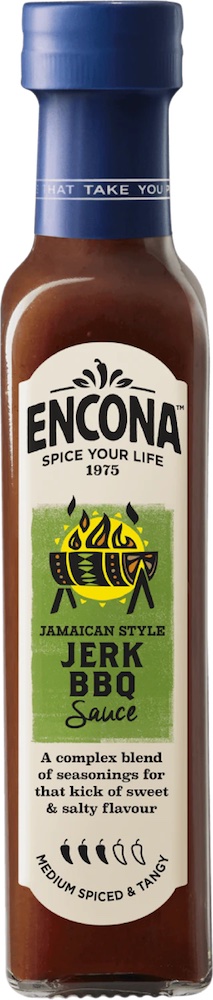 Encona Jamaican Style Jerk BBQ Sauce 142ml