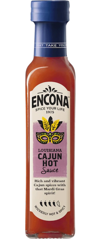 Encona Louisiana Cajun Hot Sauce 142ml