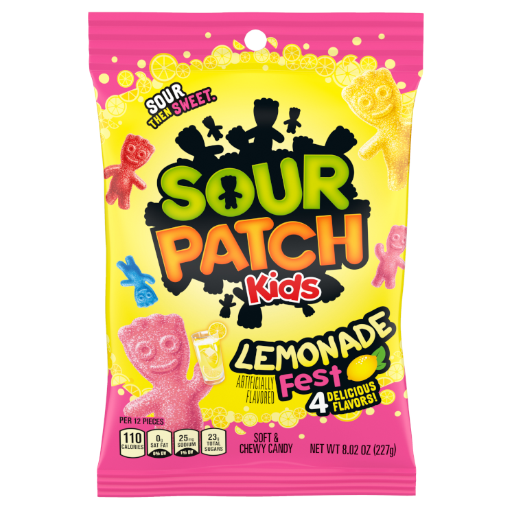 Läs mer om Sour Patch Kids Lemonade Fest 227g