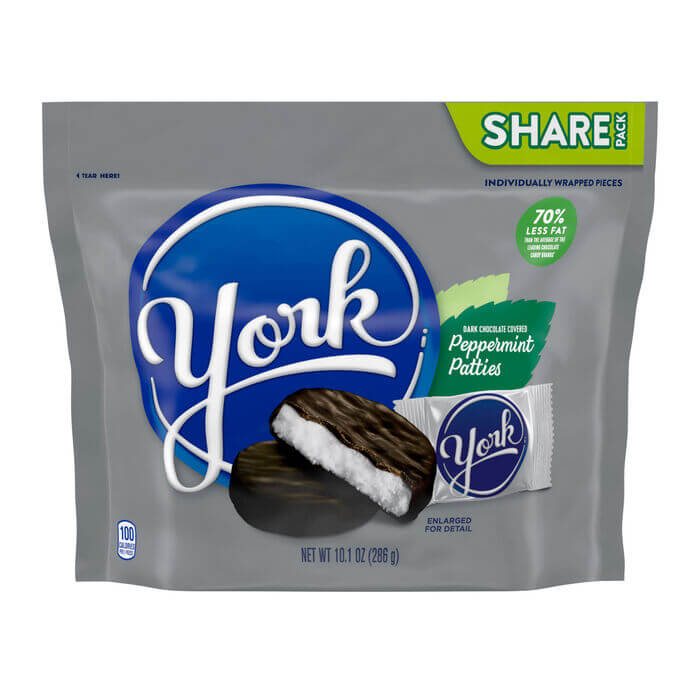 Läs mer om York Peppermint Patties Miniatures 286g