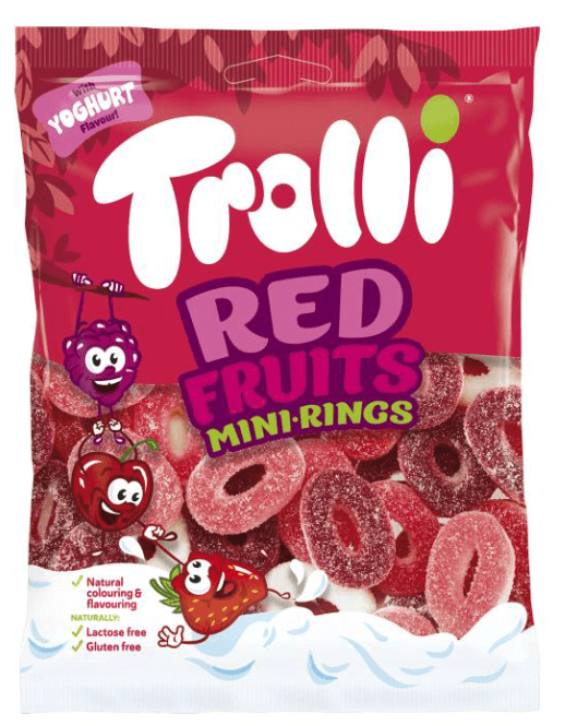 Trolli Red Fruits Mini Rings 100g
