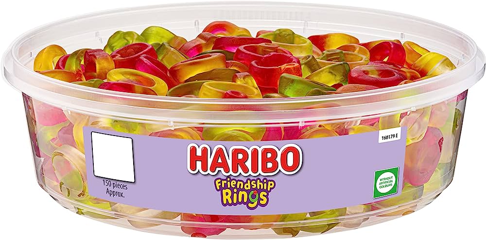 Läs mer om Haribo Friendships Rings 480g