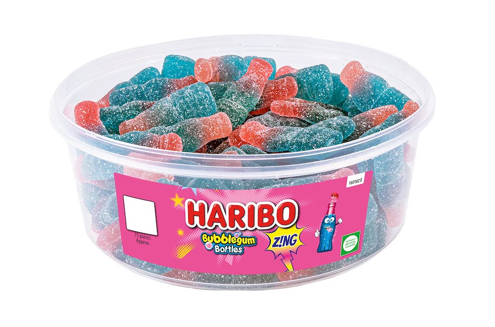 Läs mer om Haribo Bubblegum Bottles 638g