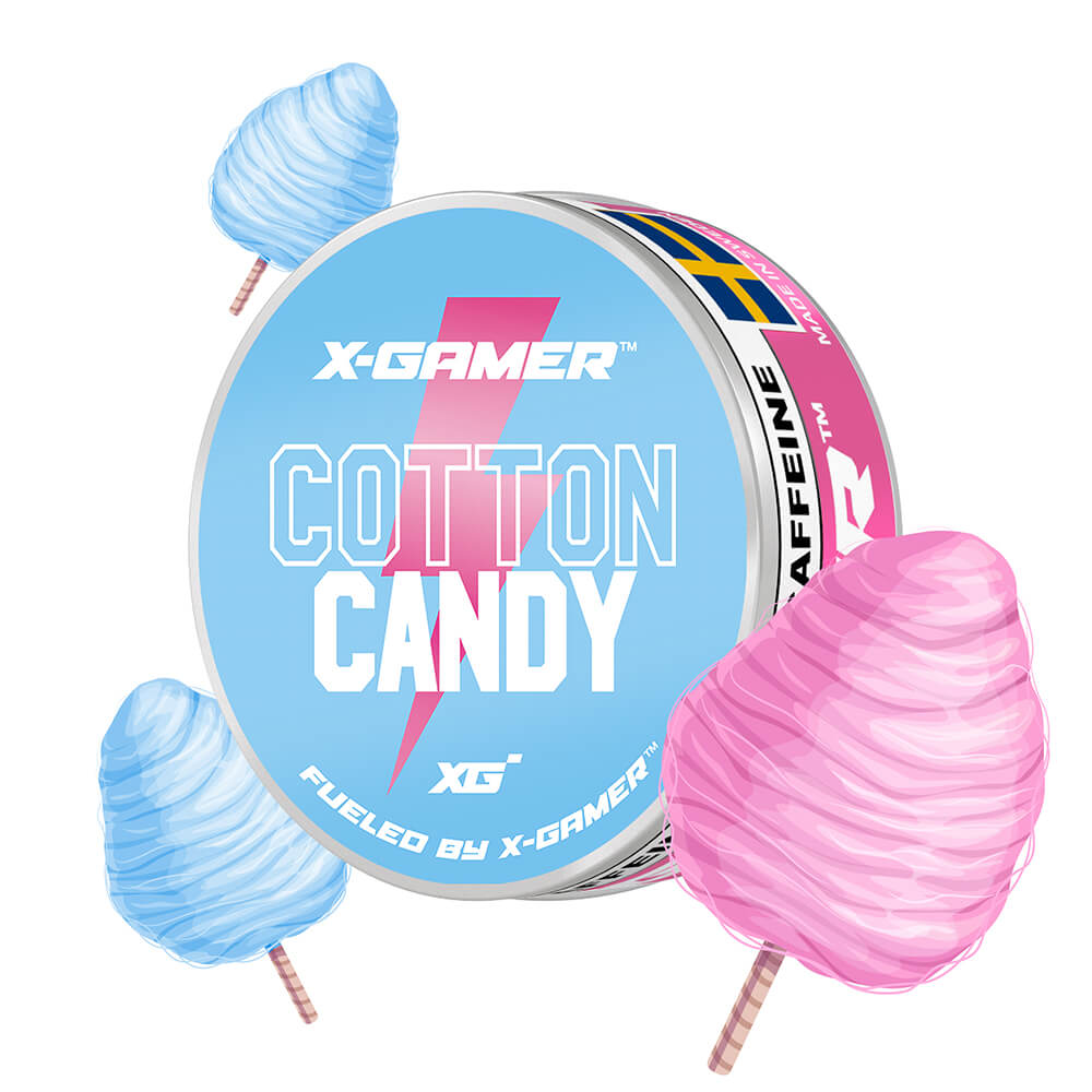 Läs mer om X-Gamer Energy Pouch Cotton Candy