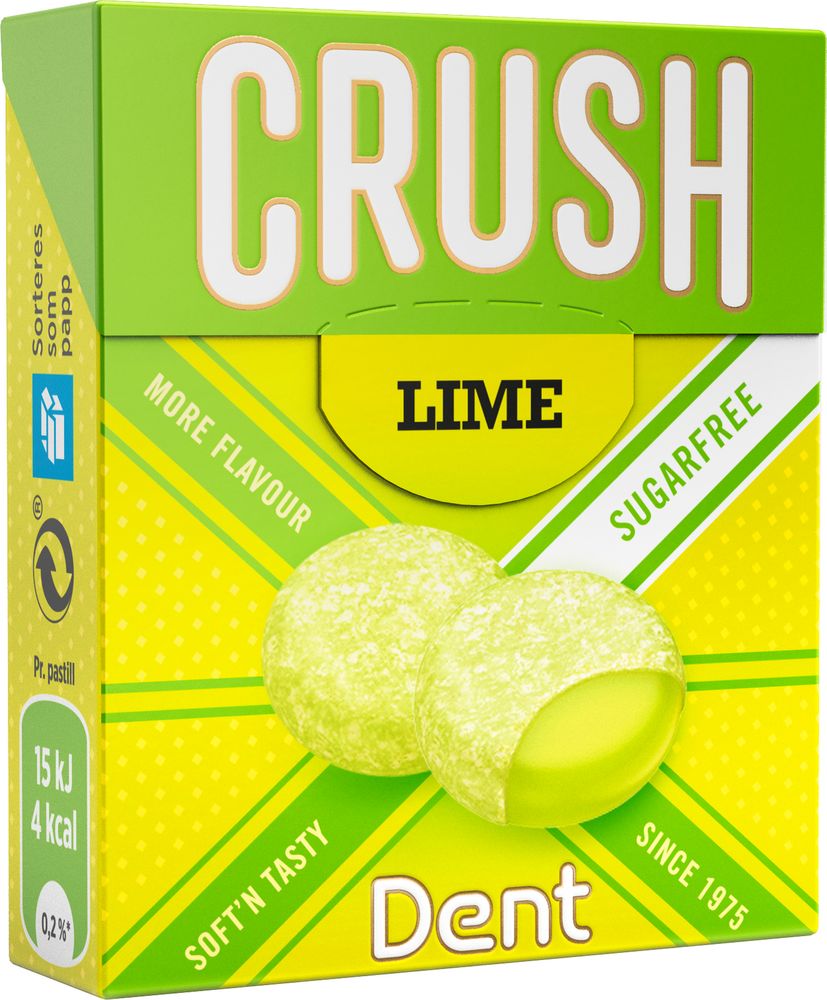 Läs mer om Dent Crush - Lime 25g