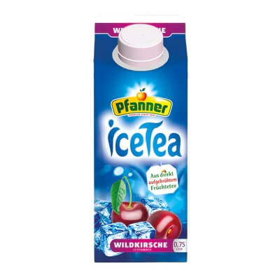 Läs mer om Pfanner IceTea - Wild Cherry 0.75l