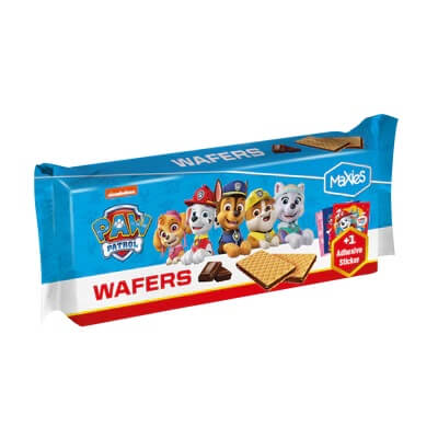Läs mer om Paw Patrol Wafers with Chocolate Filling 150g
