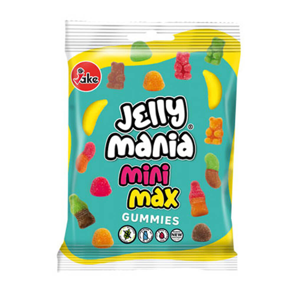 Läs mer om Jake Jelly Mania Mini Max 70g