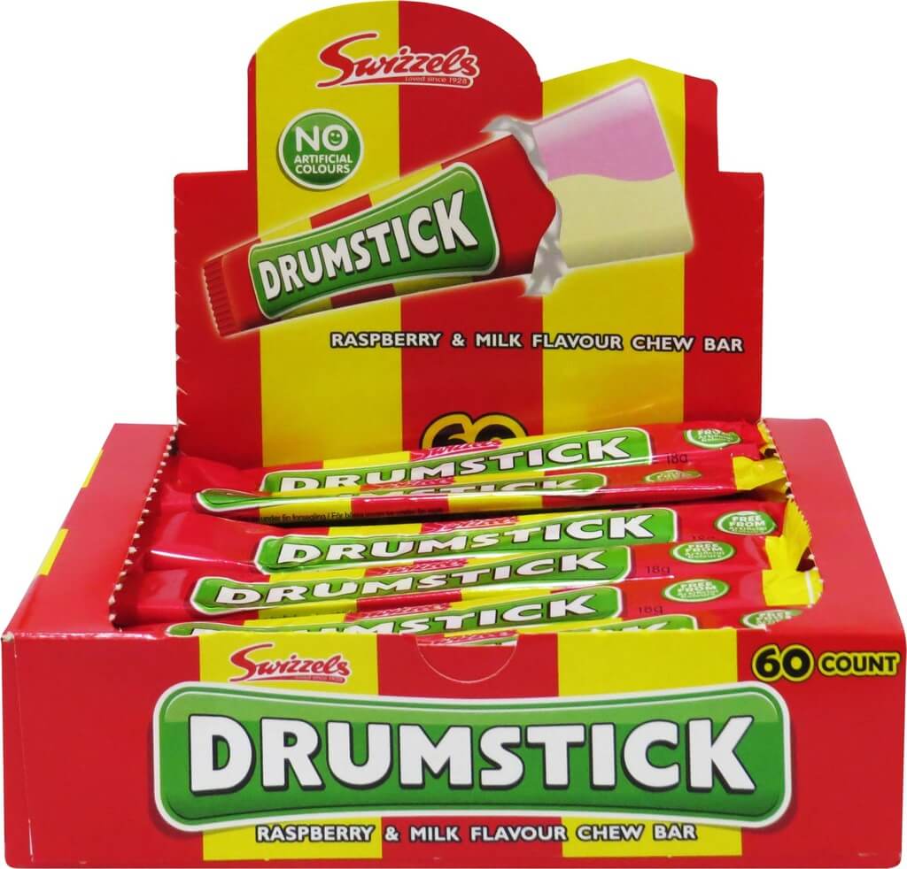 Läs mer om Swizzels Drumstick Chewbar 18g x 60st